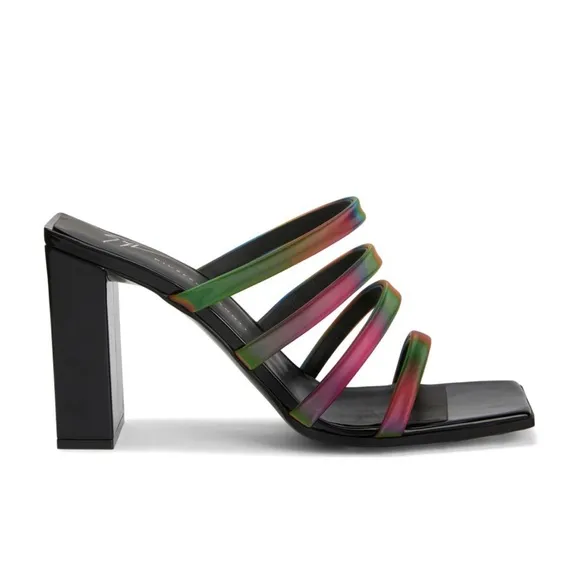 Colorful Strappy Women's Heels