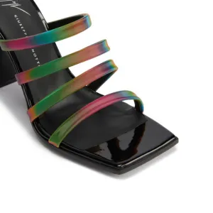 Colorful Strappy Women's Heels