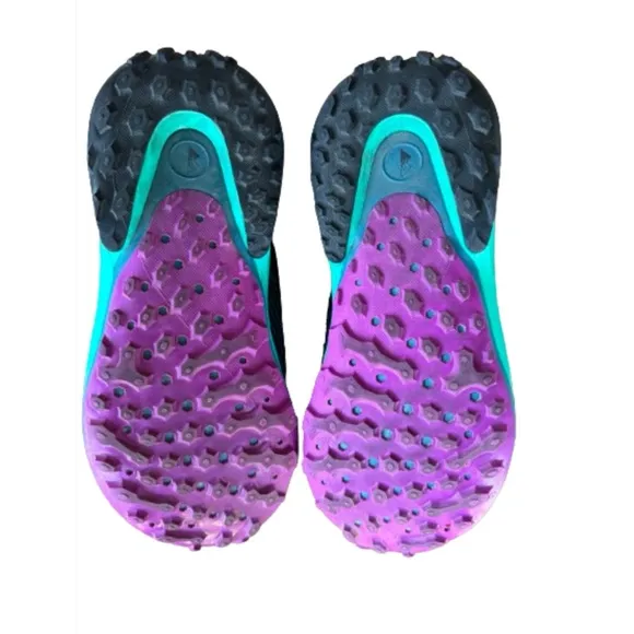Columbia Women's Montrail Trinity Ag Trail Running Deep Water/Bright Plum Shoes