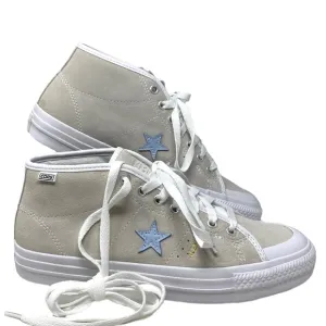 Converse x Alexis Sablone One Star Cons Pro Suede White Mid Shoes Women 171326C