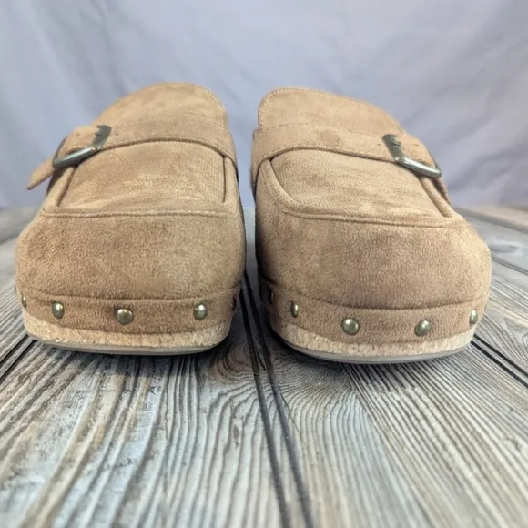 Corky's Just Precious Mules Size 11 Perfect Condition Suede Looking