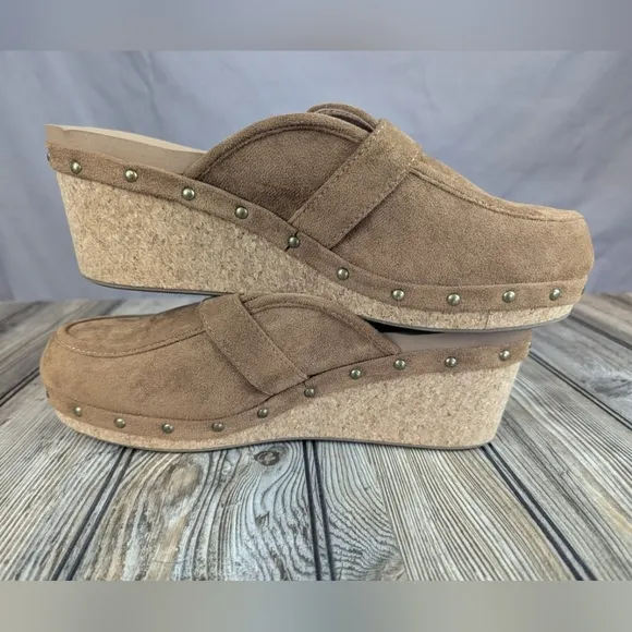 Corky's Just Precious Mules Size 11 Perfect Condition Suede Looking