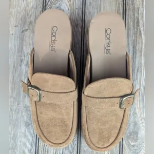 Corky's Just Precious Mules Size 11 Perfect Condition Suede Looking