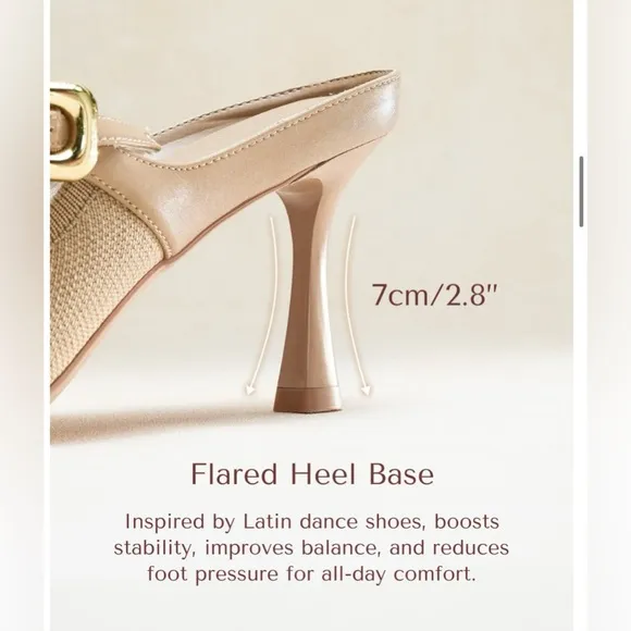 Cosy Island GraceLithe Pointed Toe Heeled Mules