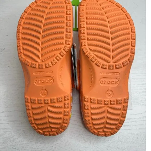 Crocs New! Zen Garden Sensory Classic Terry Cloth Unisex Clog Comfort M 12/W 14