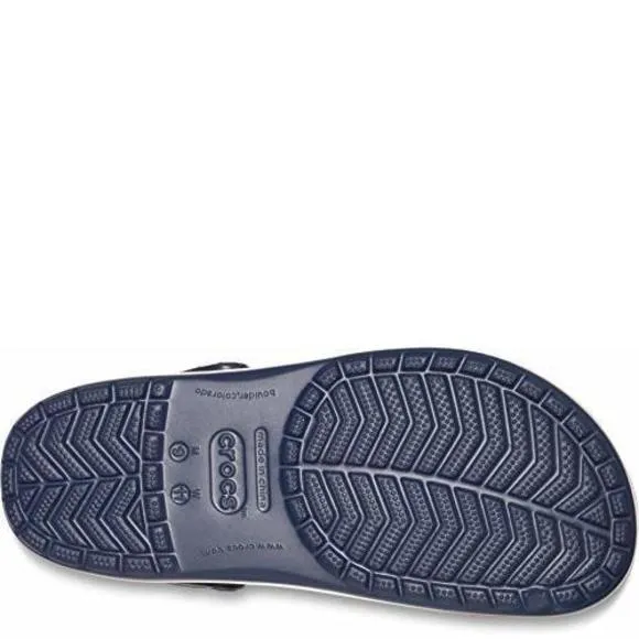 CROCS UNISEX ADULT MEN'S AND WOMEN'S CROCBAND CLOG, NAVY, 11 D(M) US