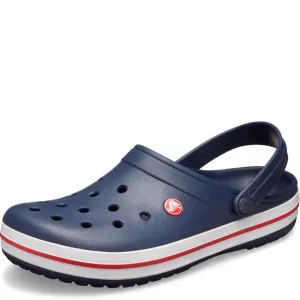 CROCS UNISEX ADULT MEN'S AND WOMEN'S CROCBAND CLOG, NAVY, 11 D(M) US
