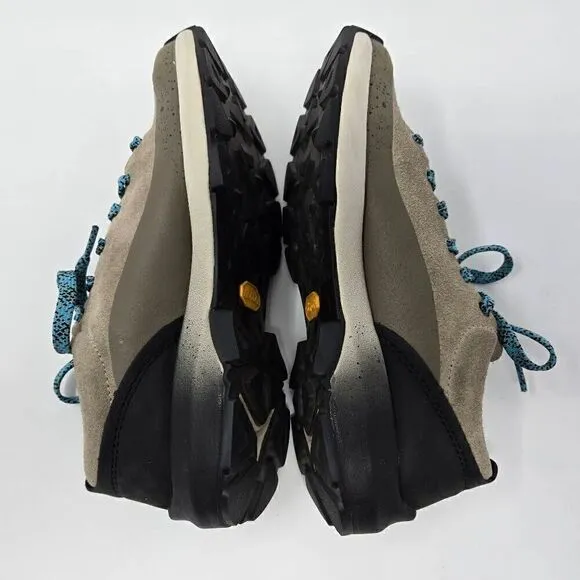 DANNER WOMENS CAPRINE LOW SUEDE PLAZA TAUPE TRAIL SHOES VIBRAM SIZE 6.5 M