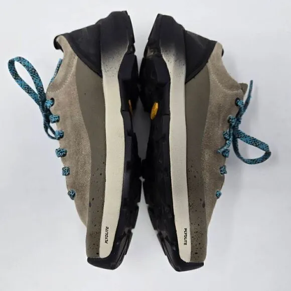 DANNER WOMENS CAPRINE LOW SUEDE PLAZA TAUPE TRAIL SHOES VIBRAM SIZE 6.5 M