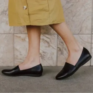 Dansko Larisa Milled Leather Flats Shoes Casual Classic Minimalist Black Chic 12