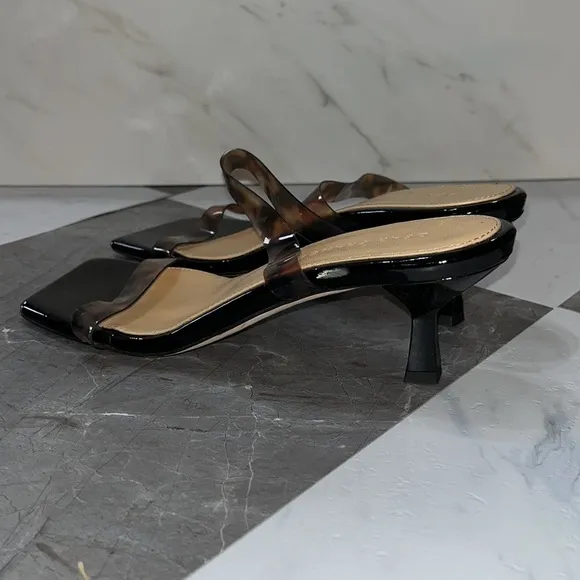 Dear Frances summer heels tortoise shell strappy sz 38