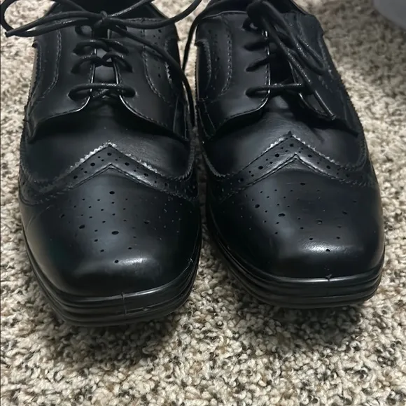 Deer Stags - Boys Black Dress Shoes