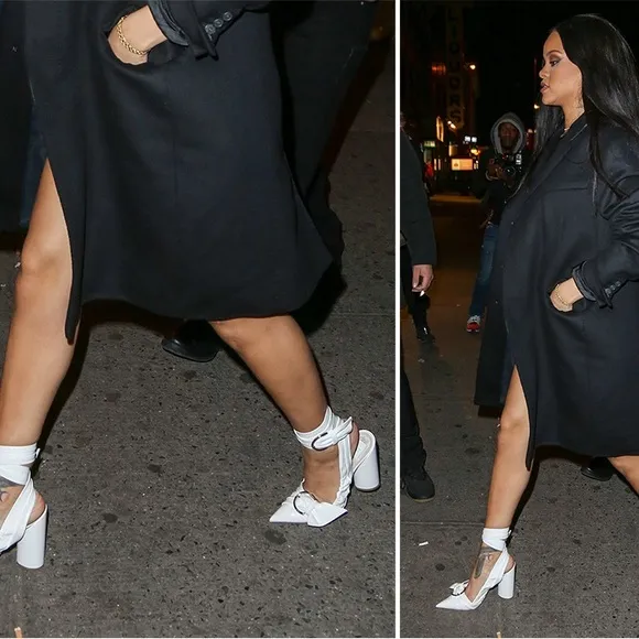 Dior Pointed Toe Ankle Wrap Heels