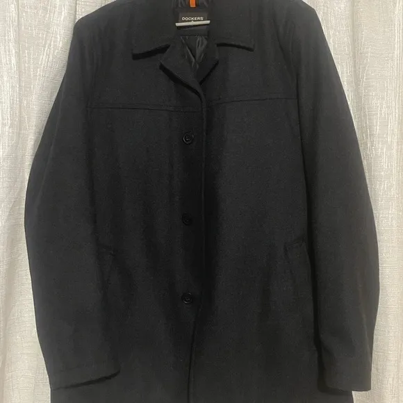 Dockers dark grey Wool Coat