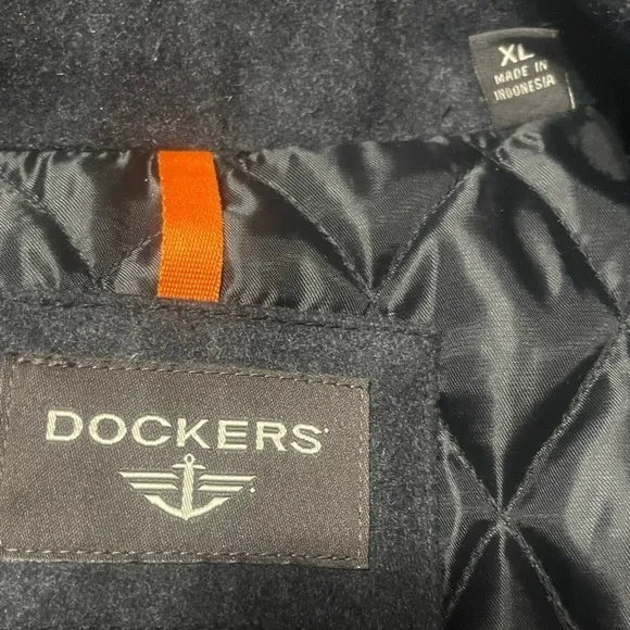 Dockers dark grey Wool Coat