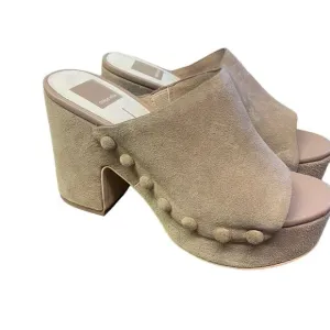Dolce vita new never worn suede heeled clogs perfect laid 160