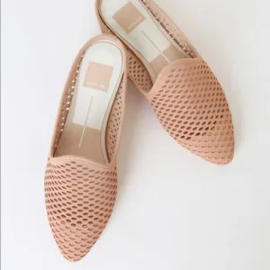 Dolce vita Nubuck Leather Pointed-Toe Mules