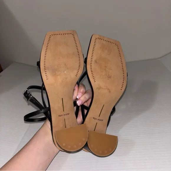 Dolce Vita Paroo Sandal Heels Black