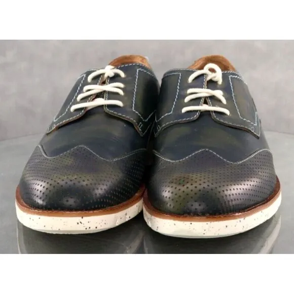 Donald J. Pliner EDD $220 Men's Wingtip Oxfords Dress Shoes Size 11 Leather