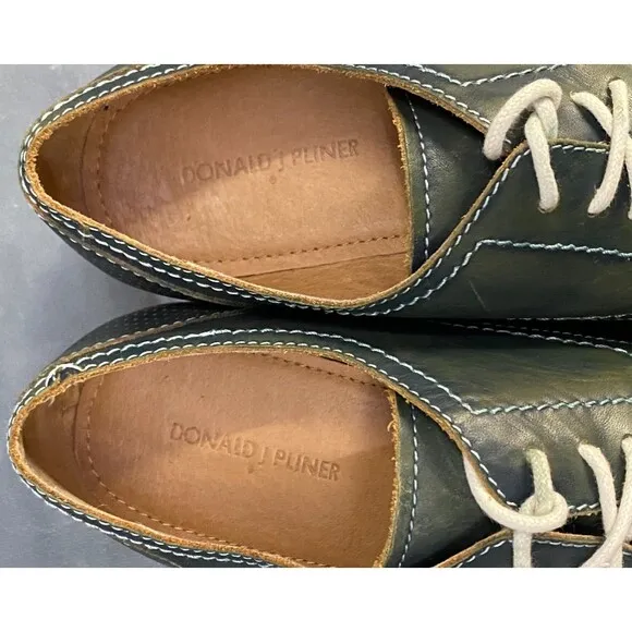 Donald J. Pliner EDD $220 Men's Wingtip Oxfords Dress Shoes Size 11 Leather