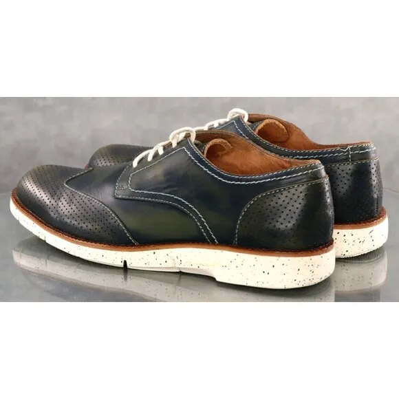 Donald J. Pliner EDD $220 Men's Wingtip Oxfords Dress Shoes Size 11 Leather