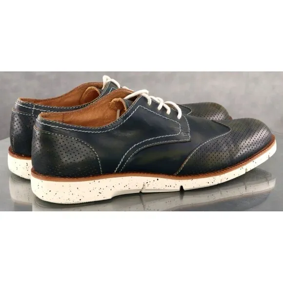 Donald J. Pliner EDD $220 Men's Wingtip Oxfords Dress Shoes Size 11 Leather