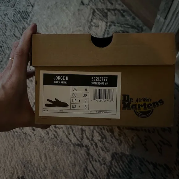 Dr. Martens Jorge II Dark Khaki Footwear