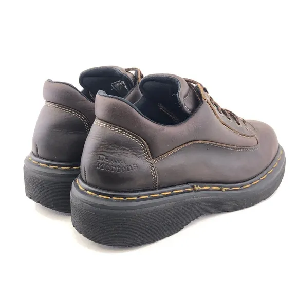 Dr. Martens Vintage MIE Brown Leather Oxfords UK 8