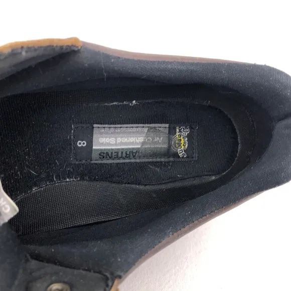 Dr. Martens Vintage MIE Brown Leather Oxfords UK 8