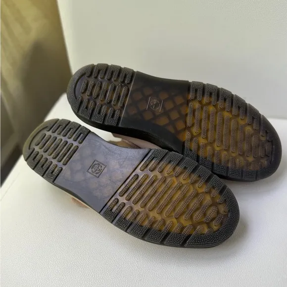 Dr Martin Suede Slingback Mules