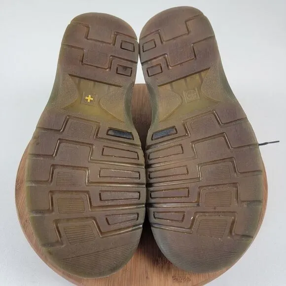 Dr Martens Ordell Leather Shoes Dark Brown Size 12 Lace Up Oxford Academia