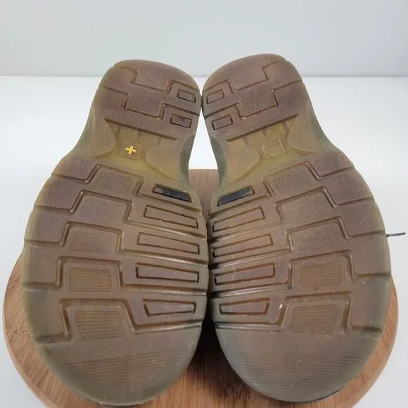 Dr Martens Ordell Leather Shoes Dark Brown Size 12 Lace Up Oxford Academia