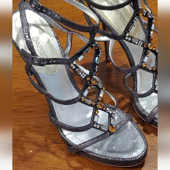 DSQUARED2 rhinestone Crystal Strappy Heels