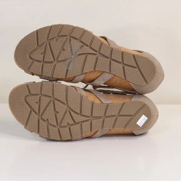 Earth Origins Kendra Kamilla Women's Coco Suede Gladiator Sandals NWT NIB