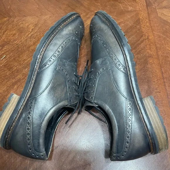 ECCO Vitrus Wing Tie Oxford Leather Dress Shoes Men’s