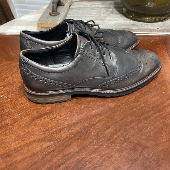 ECCO Vitrus Wing Tie Oxford Leather Dress Shoes Men’s