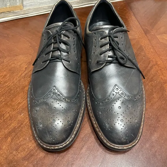 ECCO Vitrus Wing Tie Oxford Leather Dress Shoes Men’s