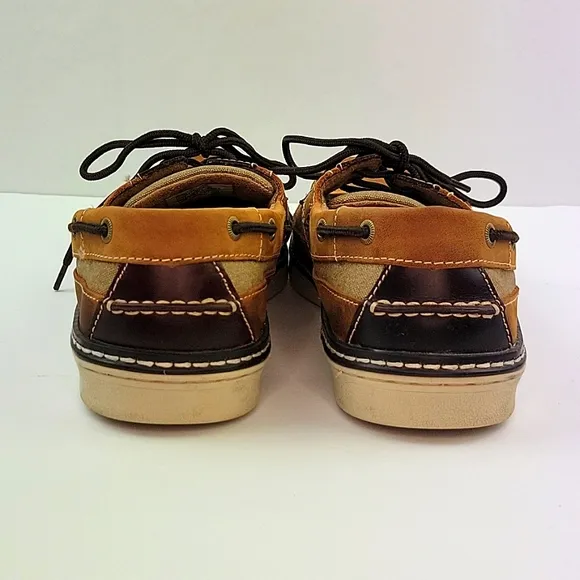 Eddie Bauer Carson Boat Shoe Tan Size 10.5