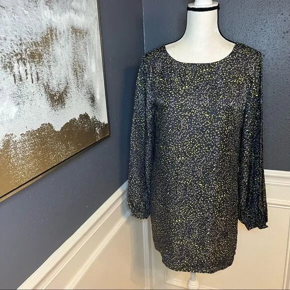 Elizabeth and James Long Sleeve Shift Dress