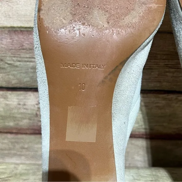 Everlane Biege Suede Mules