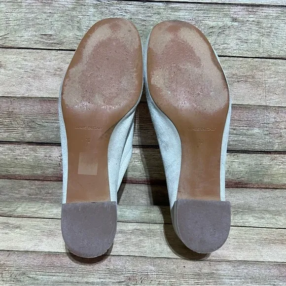 Everlane Biege Suede Mules