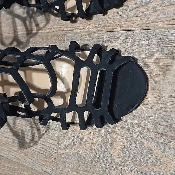 Express Caged Strappy High Heels Size 10 NWT