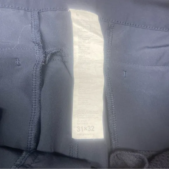 Fableics The Only Pant (Slim Fit) Men Deep blue trouser size 31x32