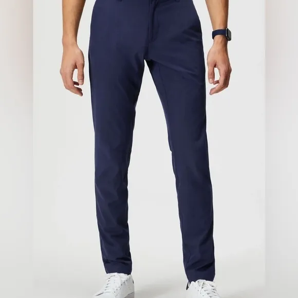 Fableics The Only Pant (Slim Fit) Men Deep blue trouser size 31x32