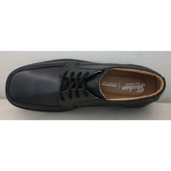 Florsheim 16623-001 Kids' Sz 6W Black Leather Billings Jr. II  Moc Toe Oxfords