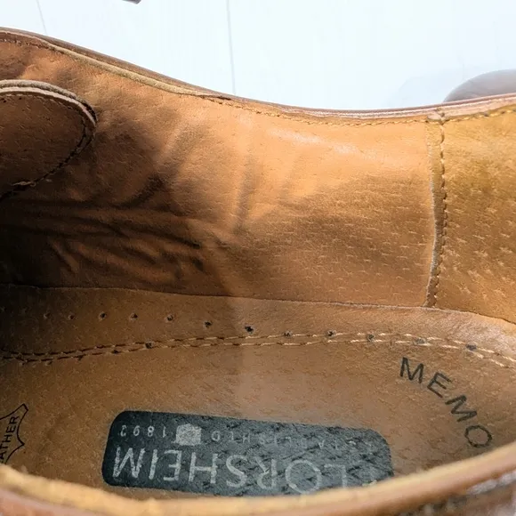 Florsheim Brown Leather Dress Shoes Men's Size 8D Oxford Cap Toe Shoes
