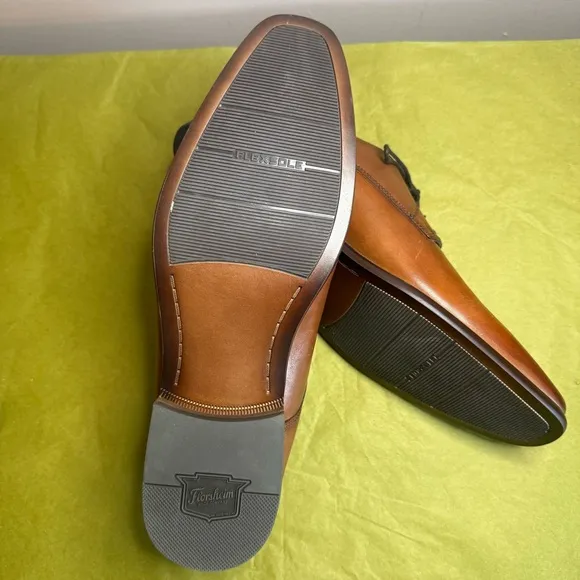 Florsheim Brown Leather Oxford Shoes