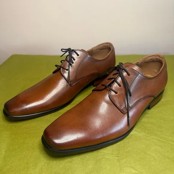 Florsheim Brown Leather Oxford Shoes