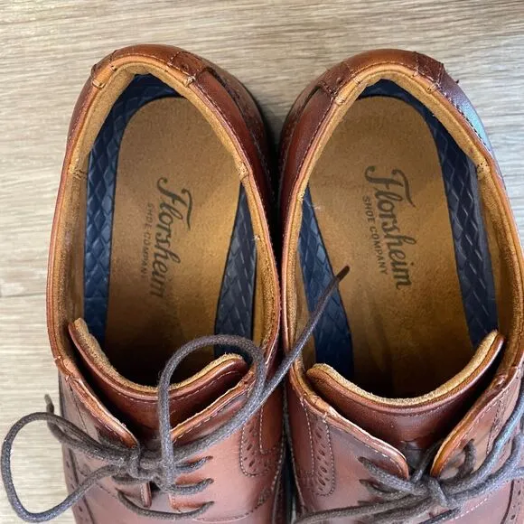 Florsheim brown Tamilio oxfords size 8.5M