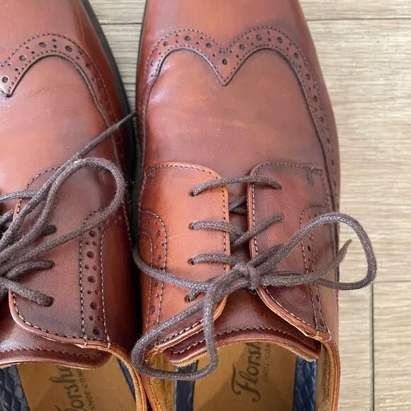 Florsheim brown Tamilio oxfords size 8.5M